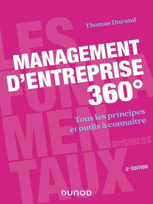 cover image of Management d'entreprise 360°--2e éd.
